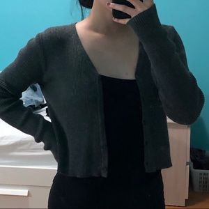 grey shannon cardigan